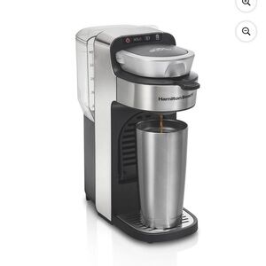 Hamilton Beach Coffee Maker - Silver and Black